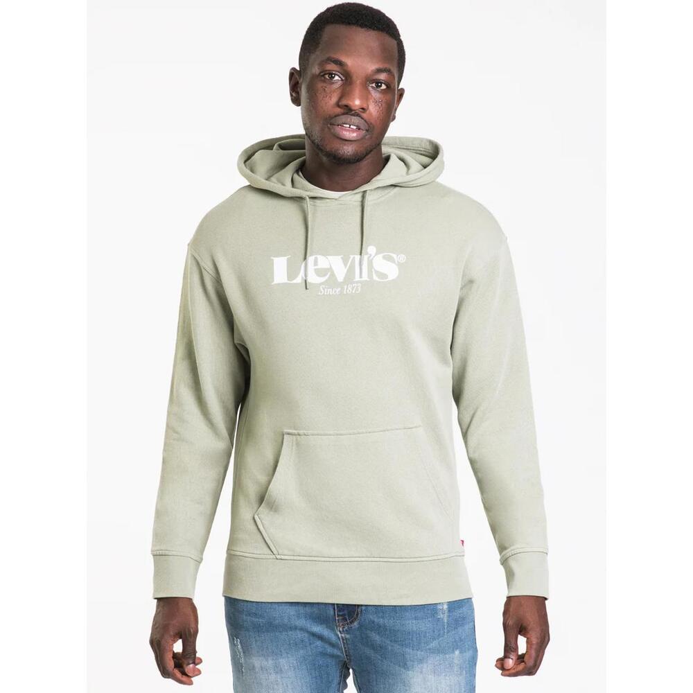 Levi's Men's Hoodie Sweatshirt‎ in Light Green